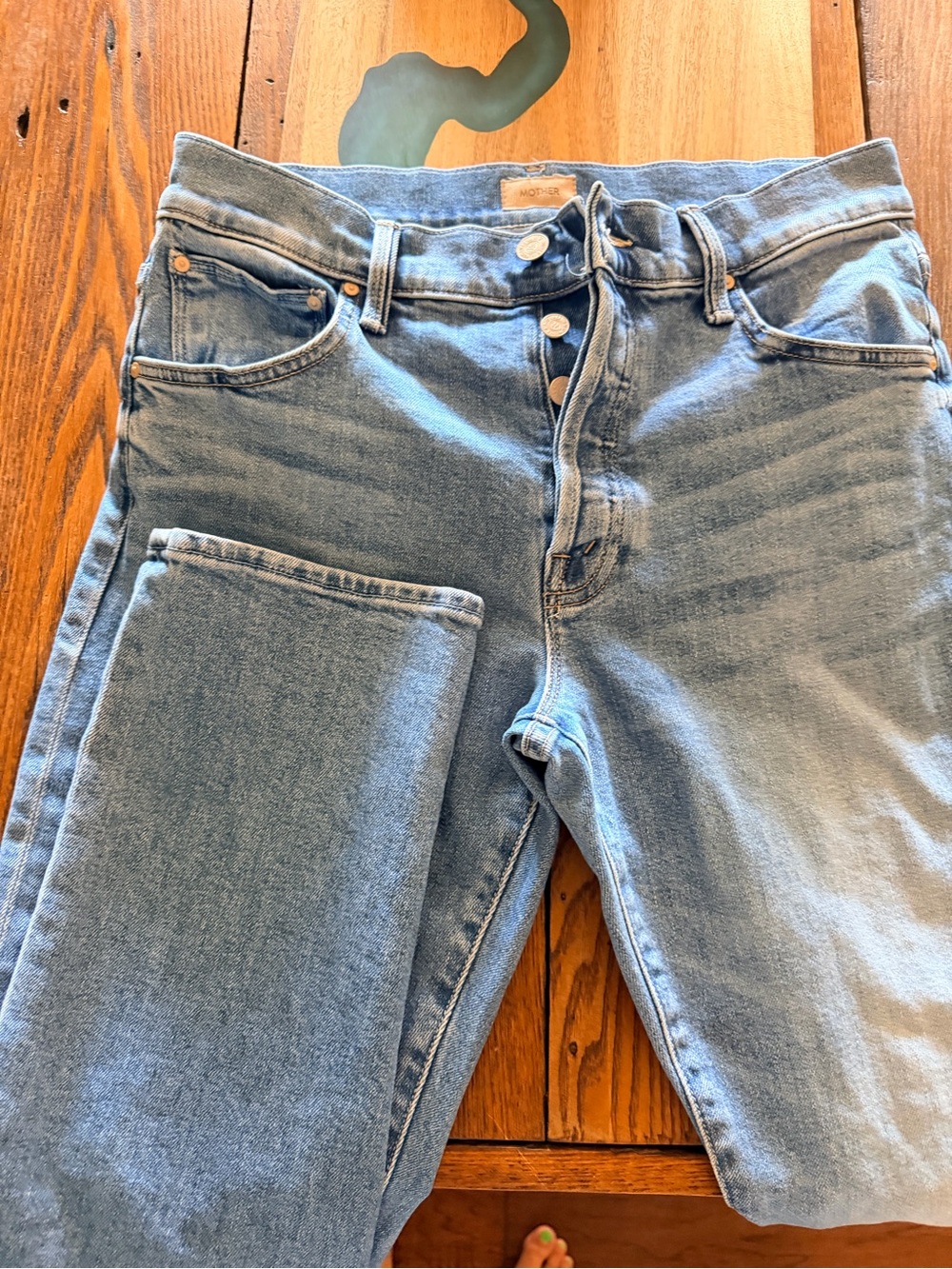 MOTHER Light Blue the hiker- Denim Jeans - Picture 2 of 15